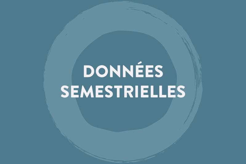 Informations financières - Données semestrielles
